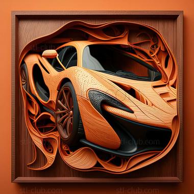 3D модель McLaren P1 (STL)